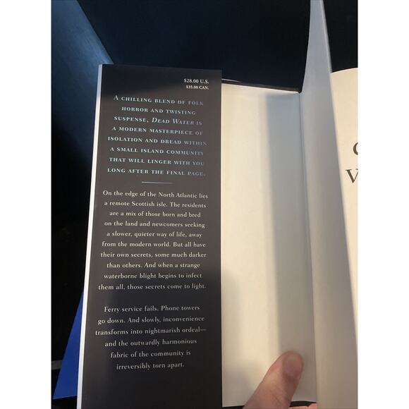 Dead Water by C. A. Fletcher (2022, Hardcover) - Picture 8 of 9